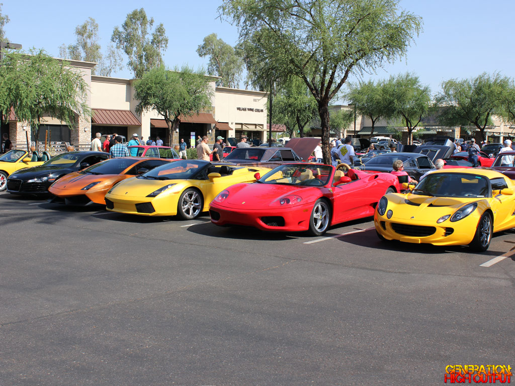Cars And Coffee Scottsdale 2012 Generation High Output