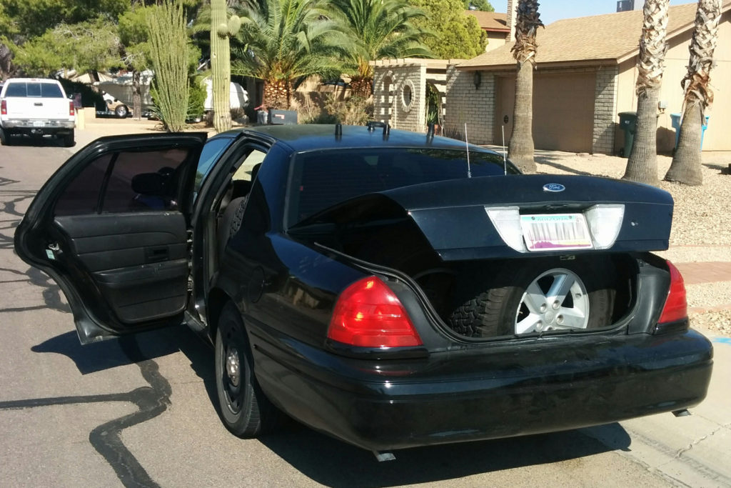 2003 Crown Victoria P71 Jeep Tires